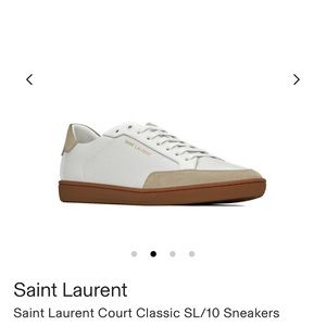 Saint Laurent SL/10 Low Top Sneakers